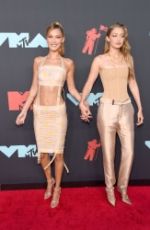 GIGI and BELLA HADID at 2019 MTV Video Music Awards in Newark 08/26/2019