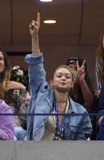 GIGI HADID at Usta Billie Jean King National Tennis Center in New York 08/28/2019