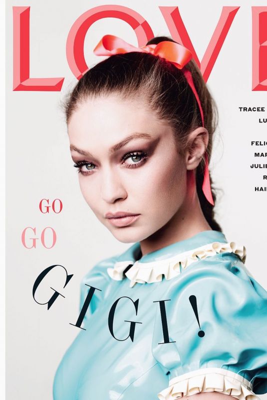 GIGI HADID for Love Magazine, August 2019