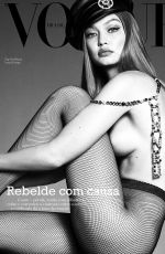 GIGI HADID in Vogue Magazine, Brazil September 2019