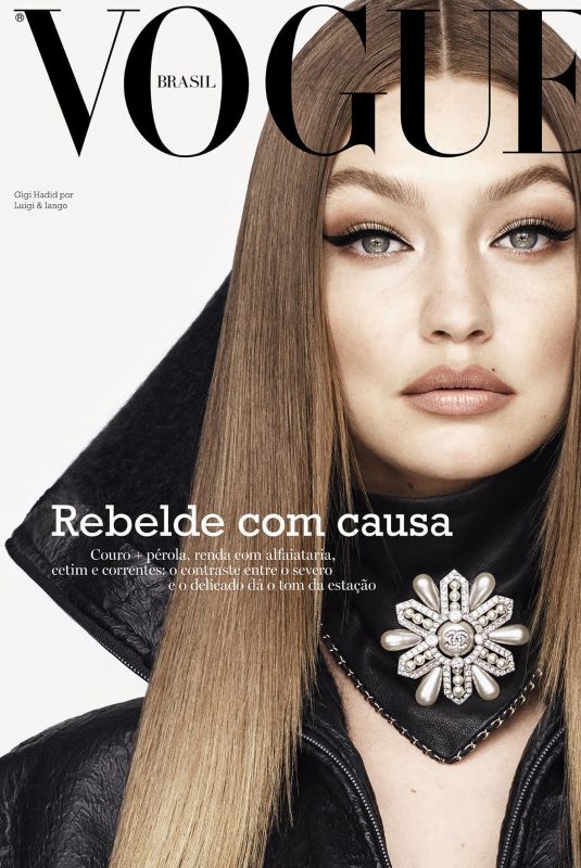 GIGI HADID in Vogue Magazine, Brazil September 2019