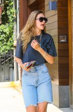 GIGI HADID Leaves Blick Art Store in New York 08/14/2019