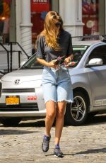 GIGI HADID Leaves Blick Art Store in New York 08/14/2019