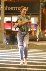 GIGI HADID Night Out in New York 08/13/2019