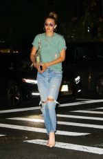 GIGI HADID Night Out in New York 08/13/2019