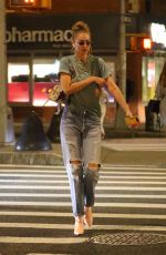 GIGI HADID Night Out in New York 08/13/2019