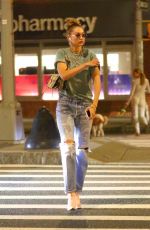 GIGI HADID Night Out in New York 08/13/2019