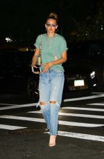 GIGI HADID Night Out in New York 08/13/2019