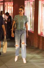 GIGI HADID Night Out in New York 08/13/2019