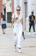 GIGI HADID Out and About in New York 08/06/2019