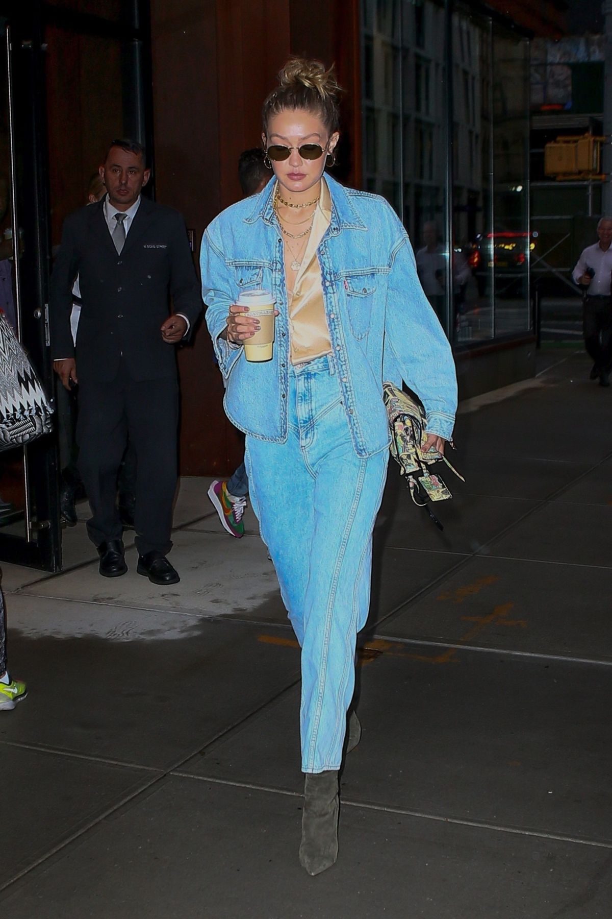 GIGI HADID Out and About in New York 08/28/2019 – HawtCelebs
