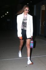 GIGI HADID Out for Dinner in New York 08/19/2019