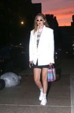 GIGI HADID Out for Dinner in New York 08/19/2019
