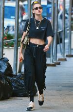 GIGI HADID Out in New York 08/13/2019