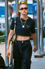 GIGI HADID Out in New York 08/13/2019