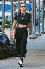 GIGI HADID Out in New York 08/13/2019