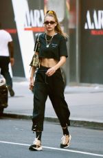 GIGI HADID Out in New York 08/13/2019