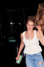 GIGI HADID, SERENA WILLIAMS and Tyler Cameron at La Esquina in New York 08/21/2019