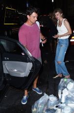 GIGI HADID, SERENA WILLIAMS and Tyler Cameron at La Esquina in New York 08/21/2019
