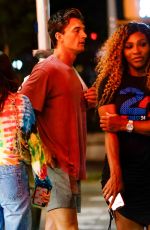 GIGI HADID, SERENA WILLIAMS and Tyler Cameron at La Esquina in New York 08/21/2019