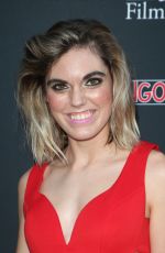GINA HUGHES at Satanic Panic Premiere in Hollywood 08/23/2019