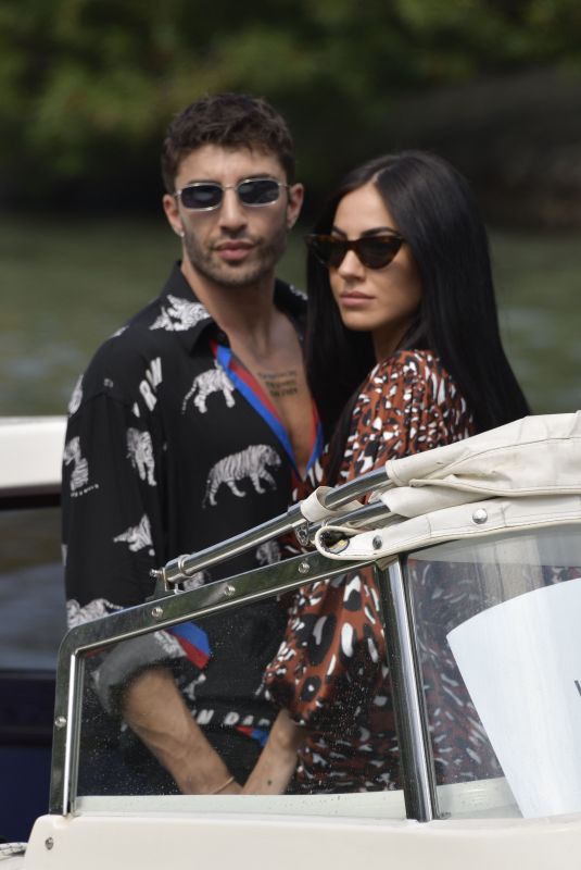 GIULIA DE LELLIS and Andrea Lannone at 2019 Venice Film Festival 08/31/2019