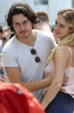 GRACE VAN PATTEN and Nat Wolff Out in Venice 07/29/2019