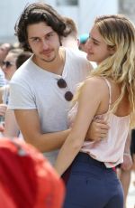 GRACE VAN PATTEN and Nat Wolff Out in Venice 07/29/2019