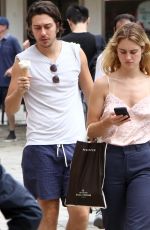 GRACE VAN PATTEN and Nat Wolff Out in Venice 07/29/2019