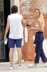 GRACE VAN PATTEN and Nat Wolff Out in Venice 07/29/2019