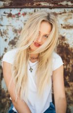 GRACIE DZIENNY on the Set of a Photoshoot, 2019