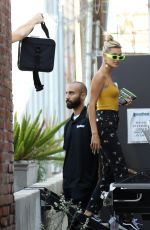 HAILEY and Justin BIEBEER Out in West Hollywood 08/28/2019