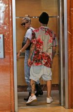 HAILEY and Justin BIEBER Arrives at Office in Beverly Hills 08/29/2019