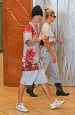 HAILEY and Justin BIEBER Arrives at Office in Beverly Hills 08/29/2019
