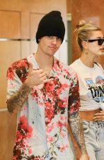 HAILEY and Justin BIEBER Arrives at Office in Beverly Hills 08/29/2019
