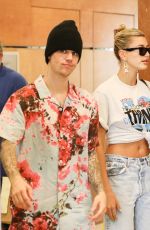 HAILEY and Justin BIEBER Arrives at Office in Beverly Hills 08/29/2019
