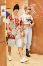 HAILEY and Justin BIEBER Arrives at Office in Beverly Hills 08/29/2019