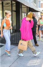HAILEY and Justin BIEBER at Dance Class in Beverly Hills 08/30/2019