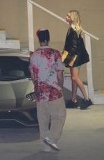 HAILEY and Justin BIEBER Leaves Church Service in Beverly Hills 08/07/2019