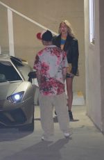 HAILEY and Justin BIEBER Leaves Church Service in Beverly Hills 08/07/2019