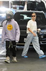 HAILEY and Justin BIEBER Leaves Dermatologist in Beverly Hills 08/06/2019