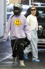 HAILEY and Justin BIEBER Leaves Dermatologist in Beverly Hills 08/06/2019