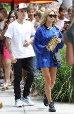 HAILEY and Justin BIEBER Leaves Nate