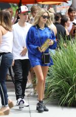 HAILEY and Justin BIEBER Leaves Nate