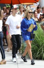 HAILEY and Justin BIEBER Leaves Nate