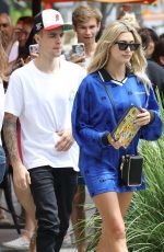 HAILEY and Justin BIEBER Leaves Nate