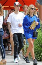 HAILEY and Justin BIEBER Leaves Nate