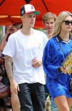 HAILEY and Justin BIEBER Leaves Nate