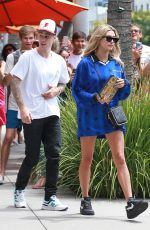 HAILEY and Justin BIEBER Leaves Nate