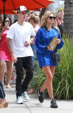 HAILEY and Justin BIEBER Leaves Nate